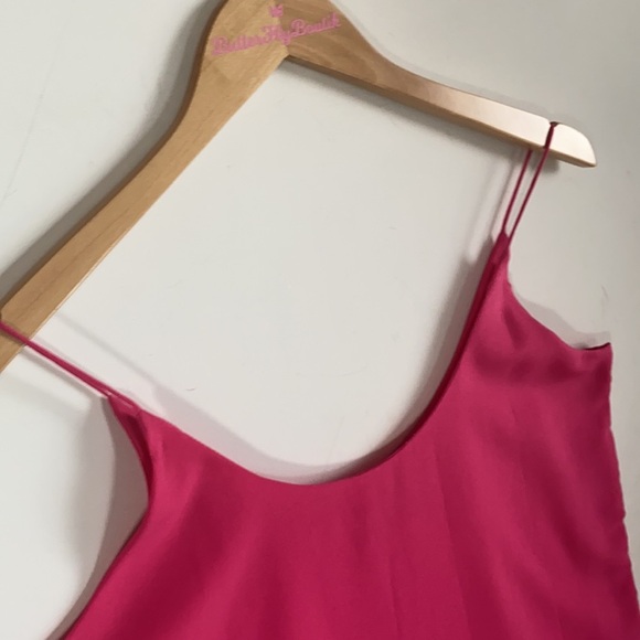 LILA ROSE Fushia spaghetti slip dress size 4, NWOT - Picture 5 of 13